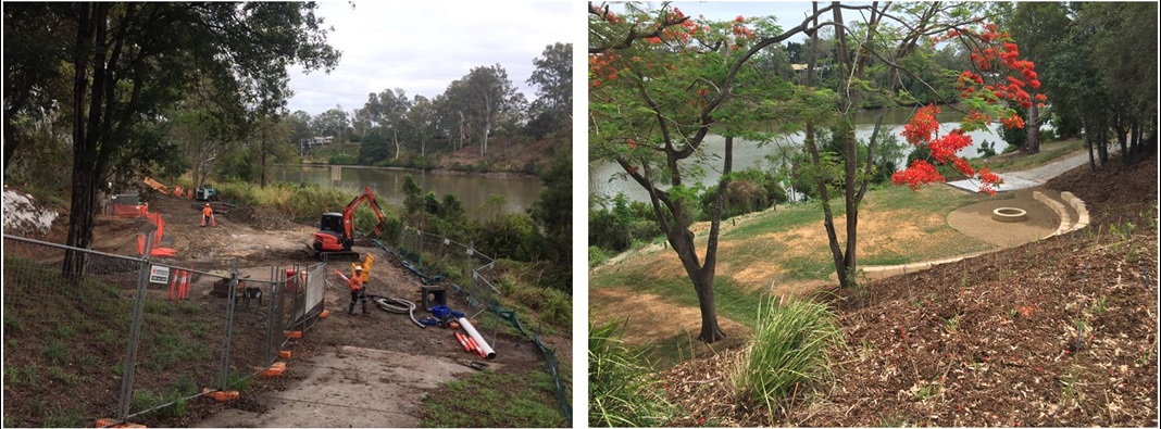 Jindalee worksite before and after