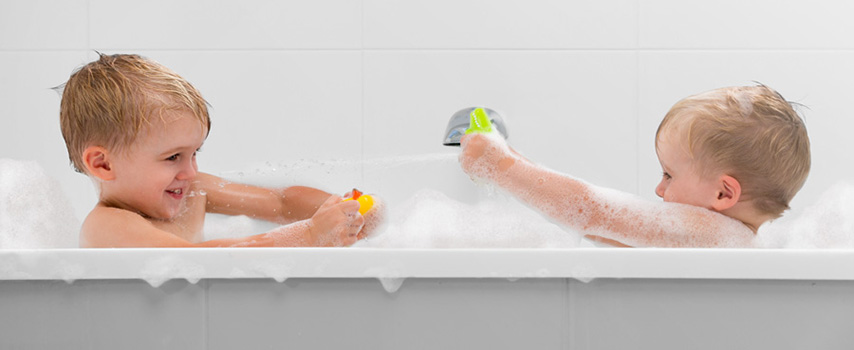 Save water at home - bathroom
