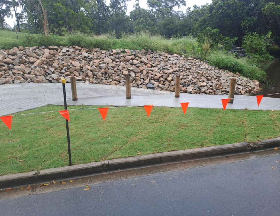 Creek crossing upgrade